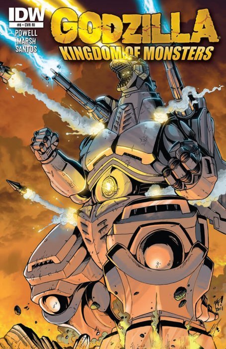 Godzilla: Kingdom of Monsters (2011) #8 (1:10 Variant)