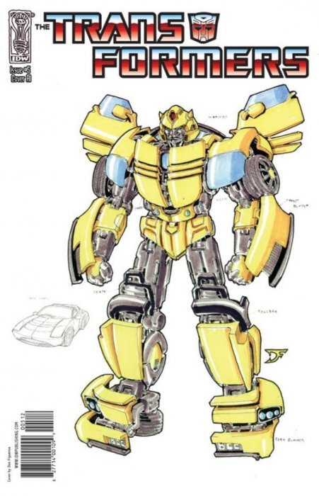 Transformers (2009) #5 (Figueroa Sketch Variant)