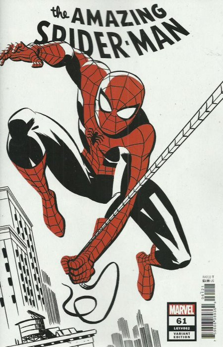 Amazing Spider-Man (2018) #61 (Michael Cho Spider-Man Two-Tone Variant)