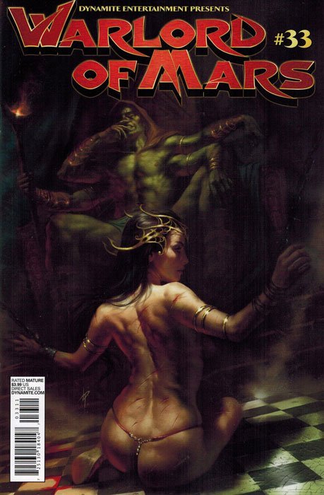 Warlord of Mars (2010) #33 (Parrillo Cover)