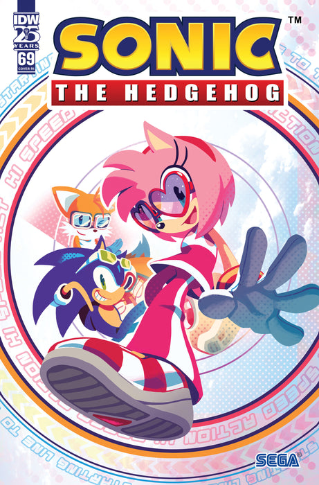 Sonic the Hedgehog #69 Variant RI (1:10) (Fourdraine)
