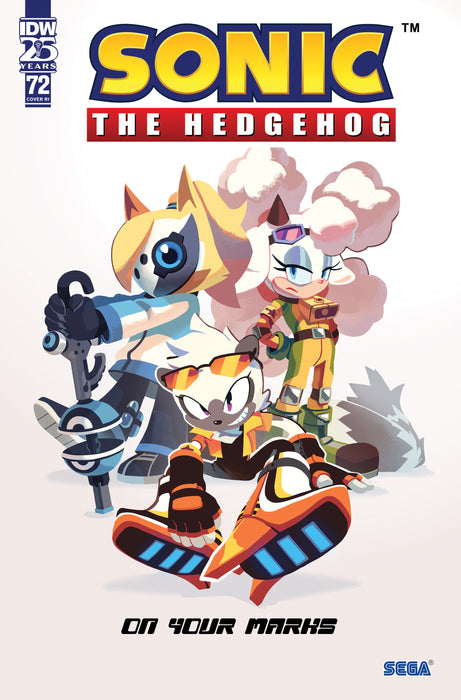 Sonic the Hedgehog #72 Variant RI (1:10) (Fourdraine)