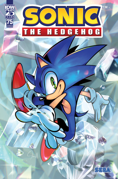 Sonic the Hedgehog #75 Variant RI (50) (Hesse)