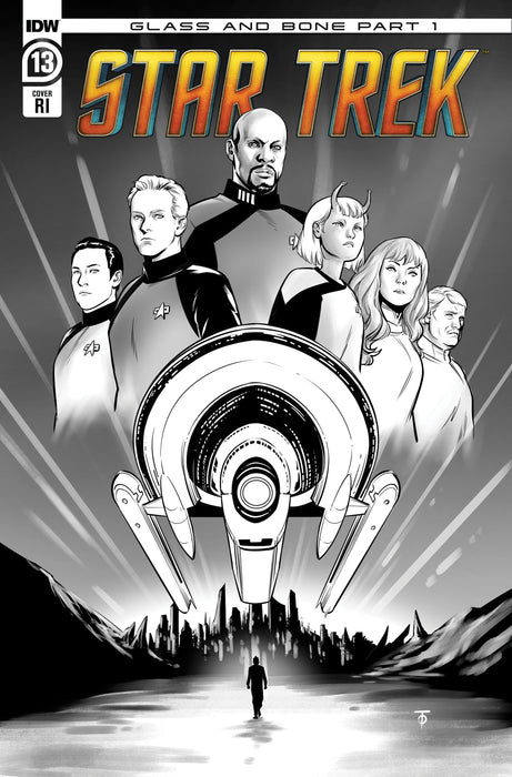 Star Trek #13 Variant RI (10) (To B&W)