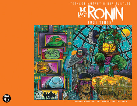 Teenage Mutant Ninja Turtles: The Last Ronin: Lost Years #4 Variant B (Eastman & Bishop)