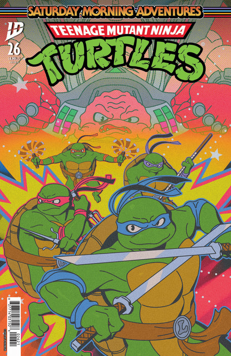 Teenage Mutant Ninja Turtles: Saturday Morning Adventures #26 Variant B (Boxerbun)