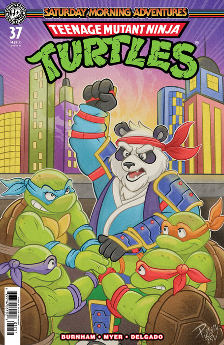 Teenage Mutant Ninja Turtles: Saturday Morning Adventures #37 Variant RI (10) (Vermaning)