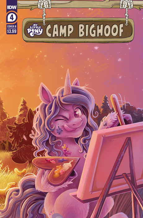 My Little Pony: Camp Bighoof #4 Variant B (Haines)