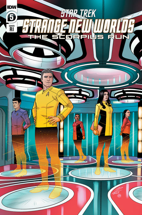 Star Trek: Strange New Worlds--The Scorpius Run #5 Variant RI (1:25) (Levens)