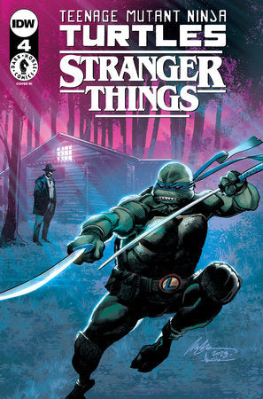 Teenage Mutant Ninja Turtles x Stranger Things #4 Variant RI (100) (Albuquerque Full Art)