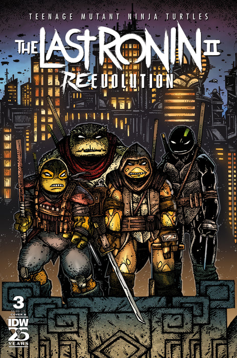 Teenage Mutant Ninja Turtles: The Last Ronin II—Re-Evolution #3 Variant B (Eastman)