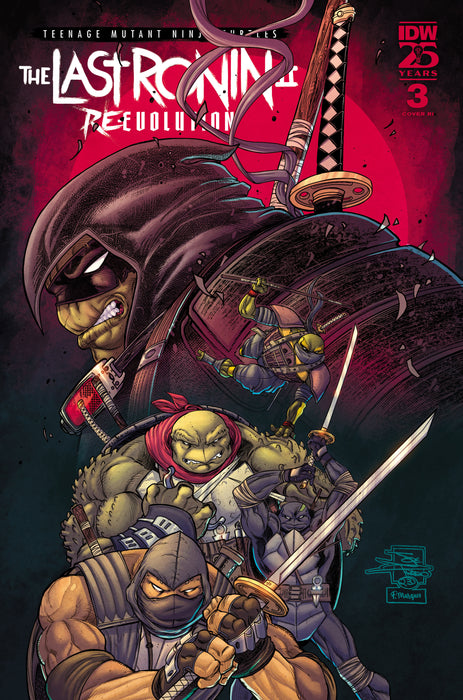 Teenage Mutant Ninja Turtles: The Last Ronin II—Re-Evolution #3 Variant RI (1:50) (Prado)