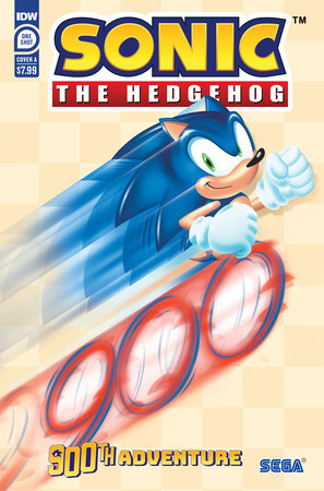 Sonic the Hedgehogs 900th Adventure Cover A (Yardley)