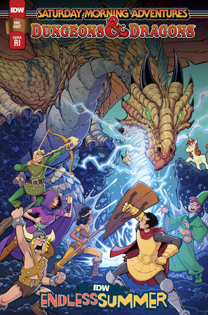 IDW Endless Summer--Dungeons & Dragons: Saturday Morning Adventures Variant RI (25) (Sommariva)