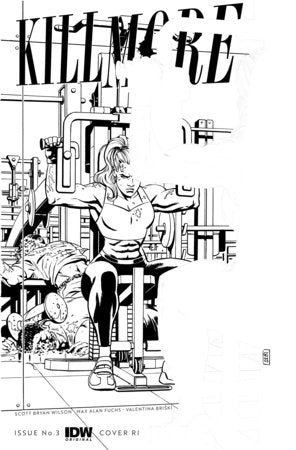 Kill More #3 Variant RI (10) (Sudzuka B&W)