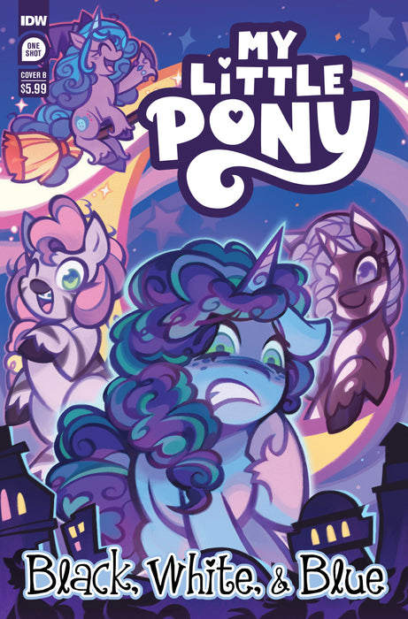 My Little Pony: Black, White & Blue Variant B (Hall)