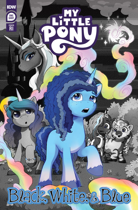 My Little Pony: Black, White & Blue Variant RI (25) (Coller)