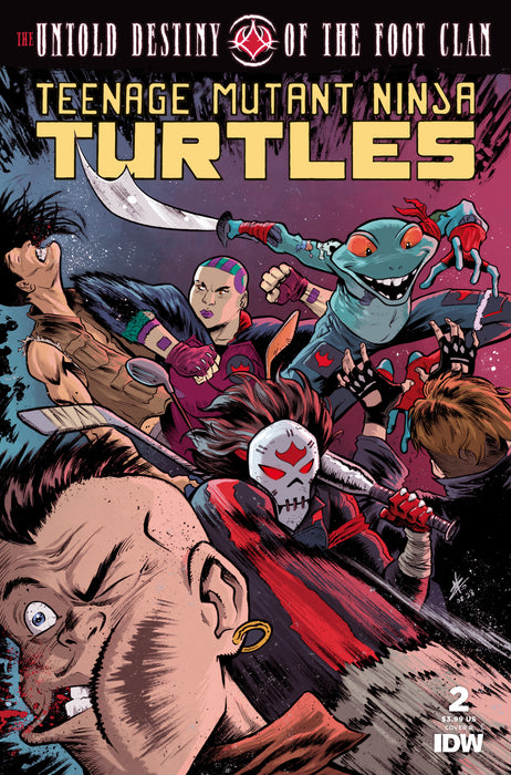 Teenage Mutant Ninja Turtles: The Untold Destiny of the Foot Clan #2 Variant B (Neo)