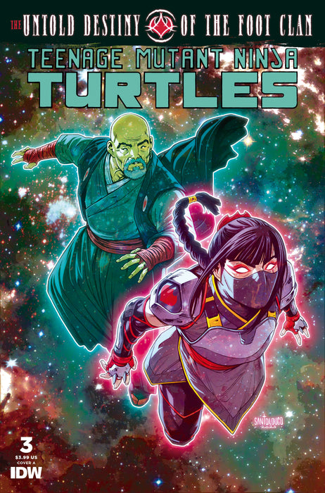 Teenage Mutant Ninja Turtles: The Untold Destiny of the Foot Clan #3 Cover A (Santolouco)