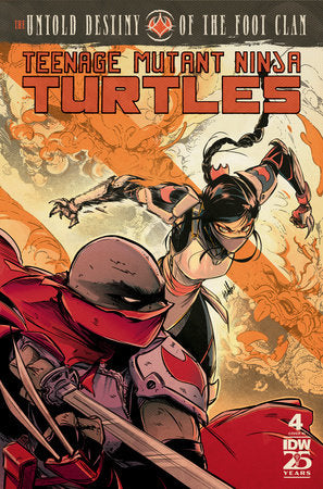 Teenage Mutant Ninja Turtles: The Untold Destiny of the Foot Clan #4 Variant RI (1:10) (Santtos)