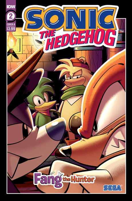 Sonic the Hedgehog: Fang the Hunter #2 Variant B (Rothlisberger)