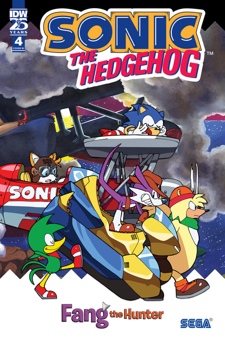 Sonic the Hedgehog: Fang the Hunter #4 Variant RI (1:10) (Fonseca)