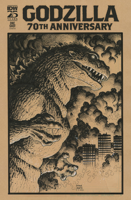Godzilla: 70th Anniversary Variant RI (1:50) (Adams)