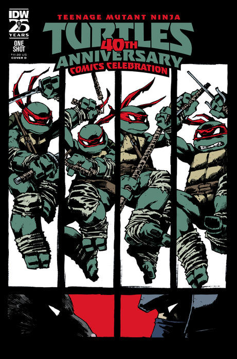 Teenage Mutant Ninja Turtles: 40th Anniversary Comics Celebration Variant D (Campbell)