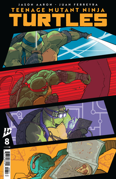 Teenage Mutant Ninja Turtles #8 Variant RI (25) (Cizmesija)