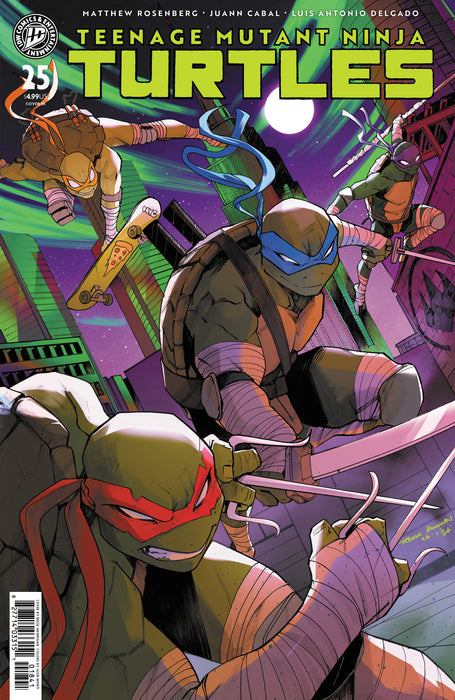 Teenage Mutant Ninja Turtles #25 Variant RI (10) (Hannigan)