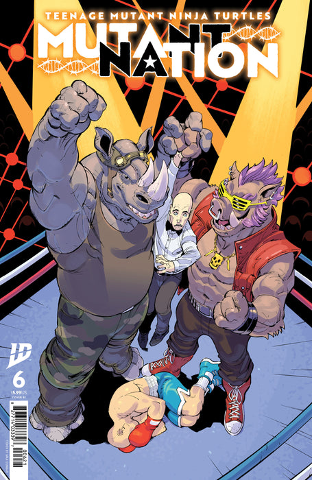 Teenage Mutant Ninja Turtles: Mutant Nation #6 Variant RI (10) (Dunbar)