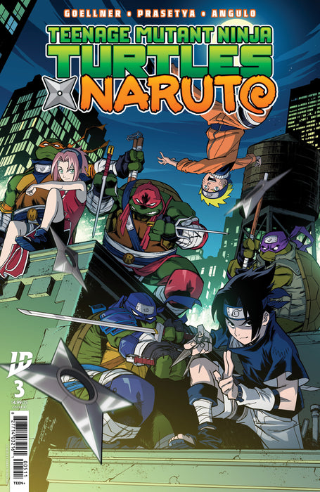 Teenage Mutant Ninja Turtles x Naruto #3 Variant RI (50) (Randolph)