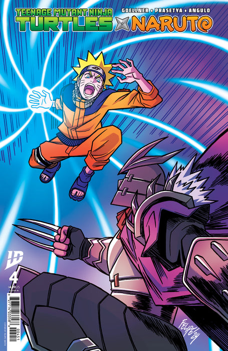 Teenage Mutant Ninja Turtles x Naruto #4 Variant RI (25) (Smith)