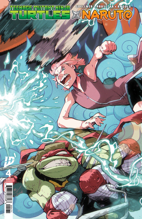 Teenage Mutant Ninja Turtles x Naruto #4 Variant RI (75) (Ortiz)