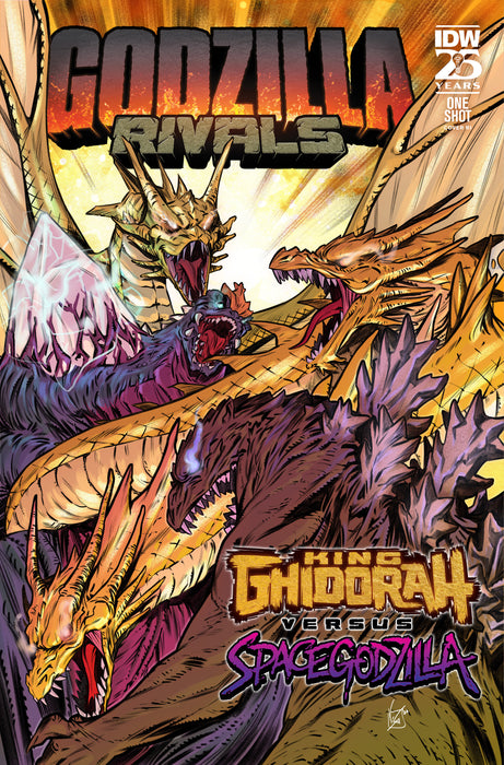 Godzilla Rivals: King Ghidorah Vs. SpaceGodzilla Variant RI (10) (Federici)