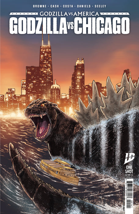 Godzilla Vs. America: Chicago Cover A (2nd Printing) (Cash)