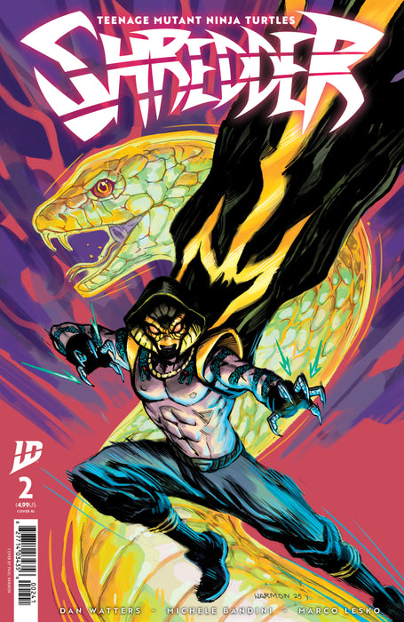 Teenage Mutant Ninja Turtles: Shredder #2 Variant RI (10) (Bandini B&W)