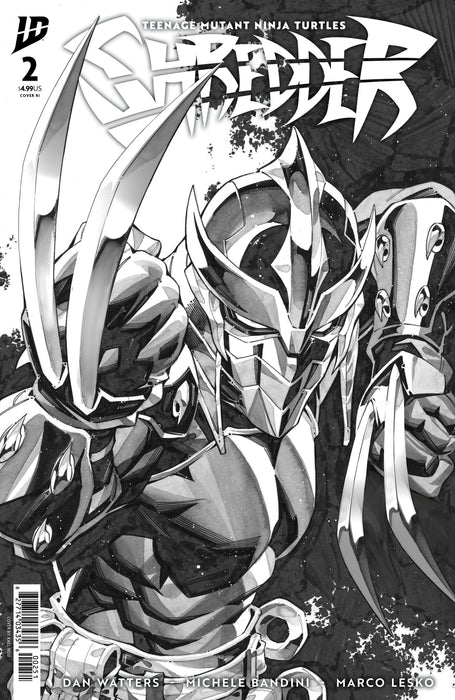 Teenage Mutant Ninja Turtles: Shredder #2 Variant RI (25) (Ngu B&W)