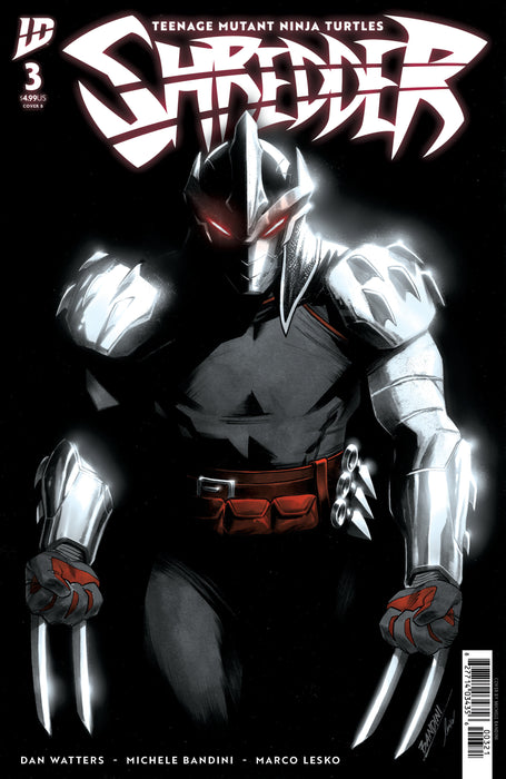 Teenage Mutant Ninja Turtles: Shredder #3 Variant B (Bandini)
