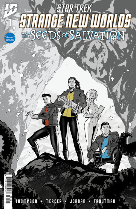 Star Trek: Strange New Worlds—The Seeds of Salvation #1 Variant RI (1:25) (Mercer B&W)