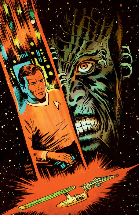 Star Trek: The Last Starship #3 Variant RI (15) (Francavilla Full Art)