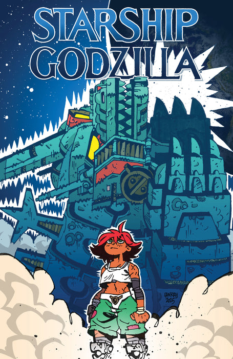 Starship Godzilla [Kai-Sei Era] #3 Variant RI (15) (Lankry Movie Homage Cover)