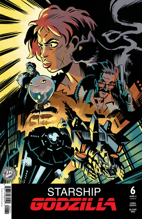 Starship Godzilla [Kai-Sei Era] #6 Variant RI (15) (Delpeche Movie Homage Cover)