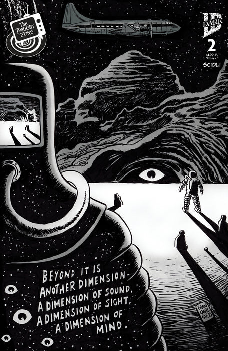 The Twilight Zone #2 Variant B (Francavilla Connecting Cover)