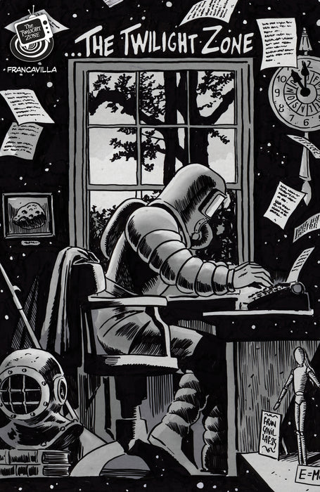 The Twilight Zone #5 Variant B (Francavilla Connecting Cover)