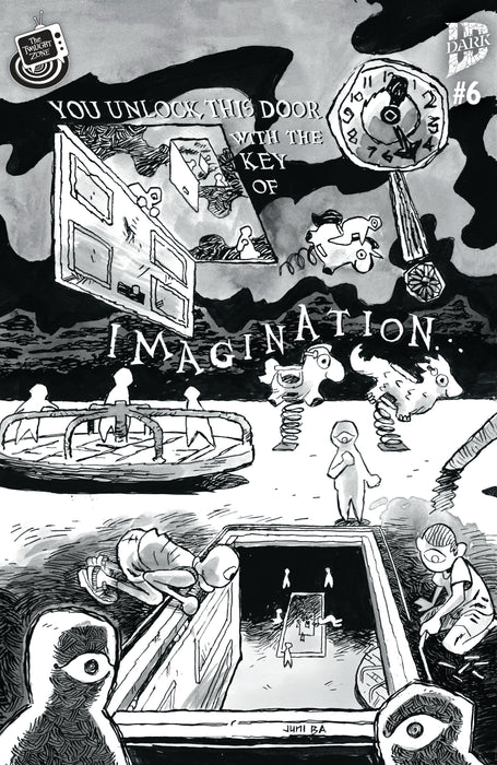 The Twilight Zone #6 Variant B (Ba Connecting Cover)
