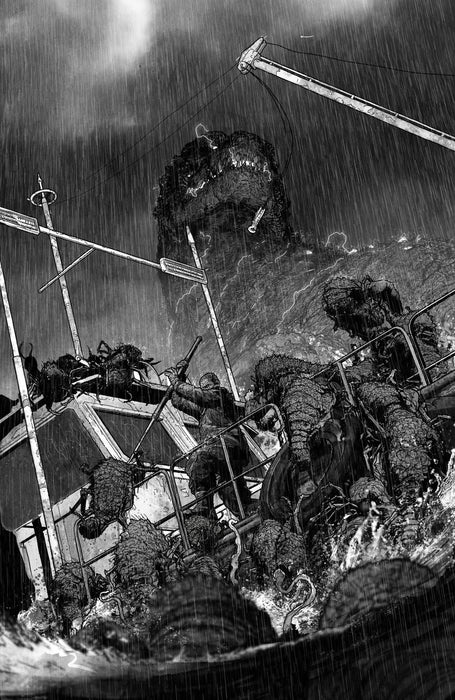 The Horror of Godzilla [Kai-Sei Era] #3 Variant RI (10) (Jones B&W Full Art)
