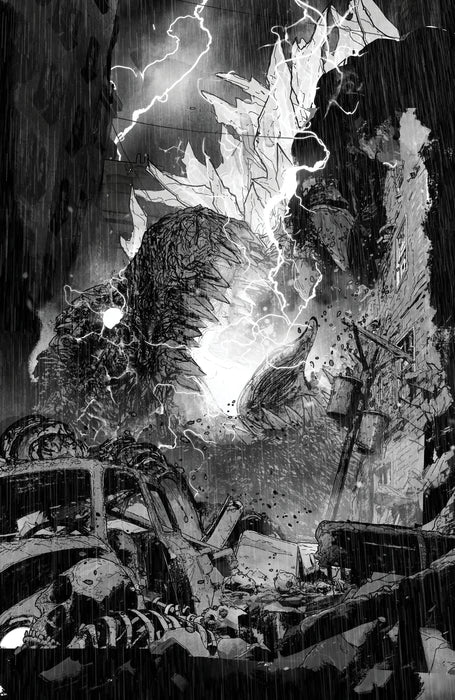 The Horror of Godzilla [Kai-Sei Era] #4 Variant RI (10) (Jones B&W Full Art)