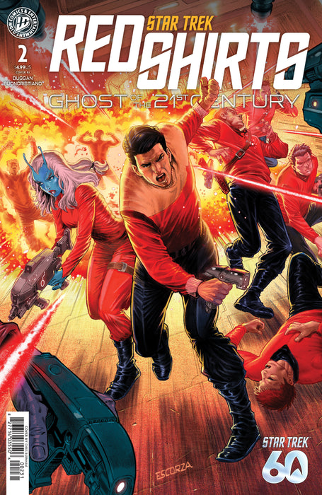 Star Trek: Red Shirts--Ghost of the 21st Century #2 Variant RI (10) (Escorza Brothers)