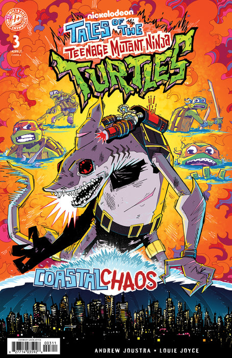 Tales of the Teenage Mutant Ninja Turtles: Coastal Chaos #3 Cover A (Joyce)